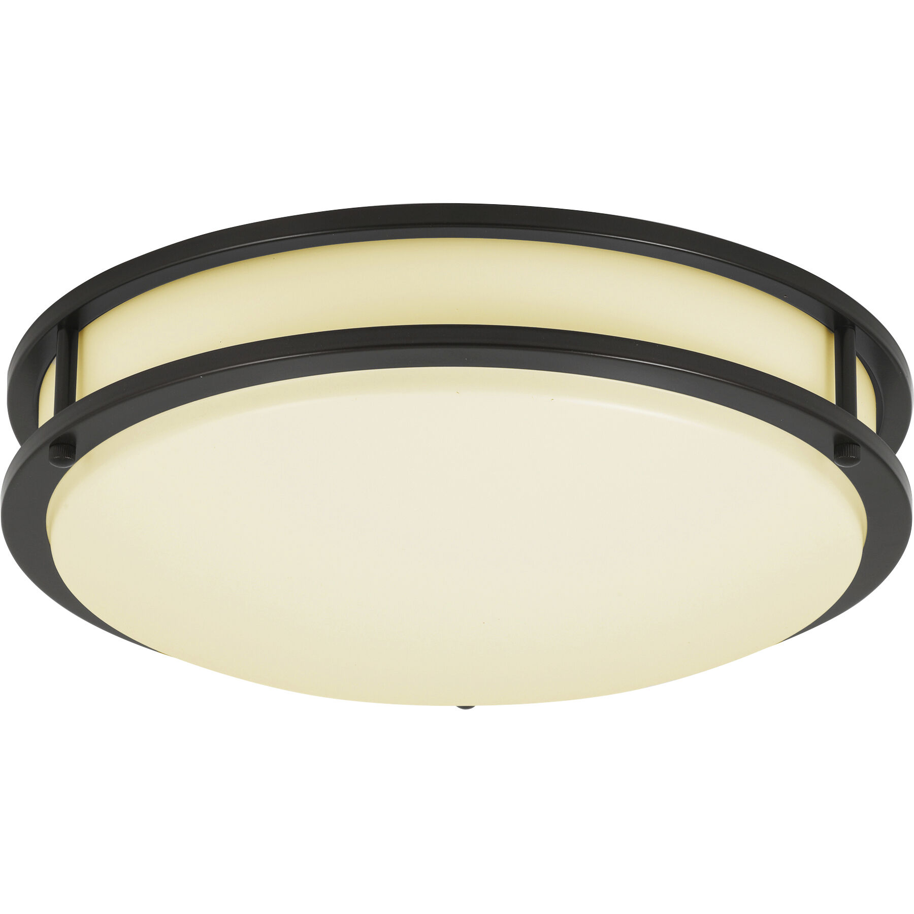 EnviroLite LED 14 inch Oil Rubbed Bronze Flush Mount Ceiling Light